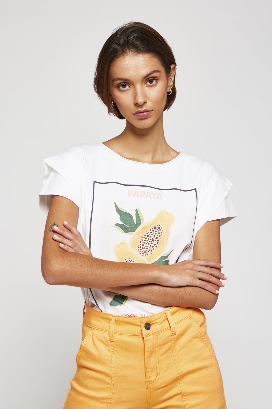 Camiseta papaya