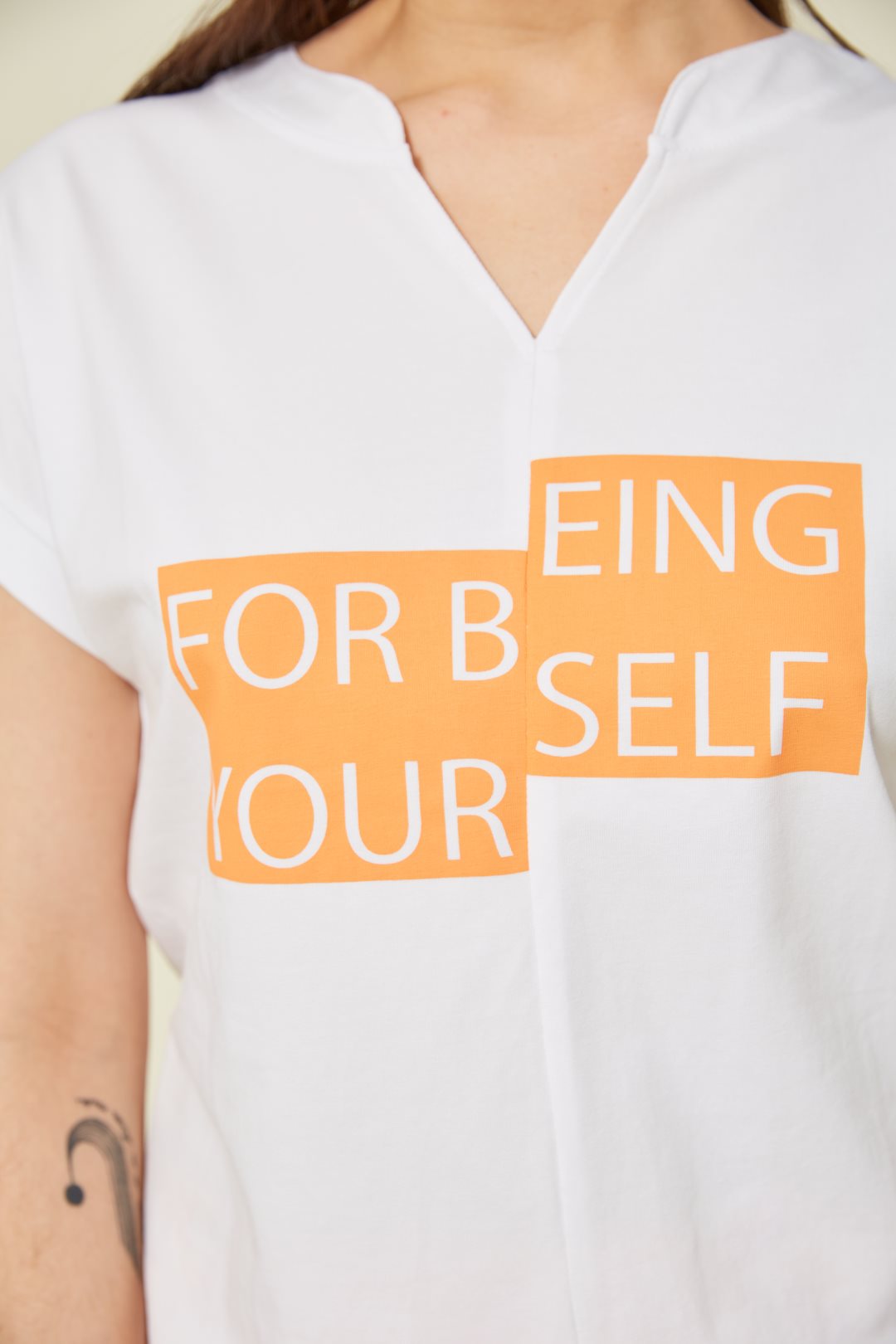 For being yourself t-shirt