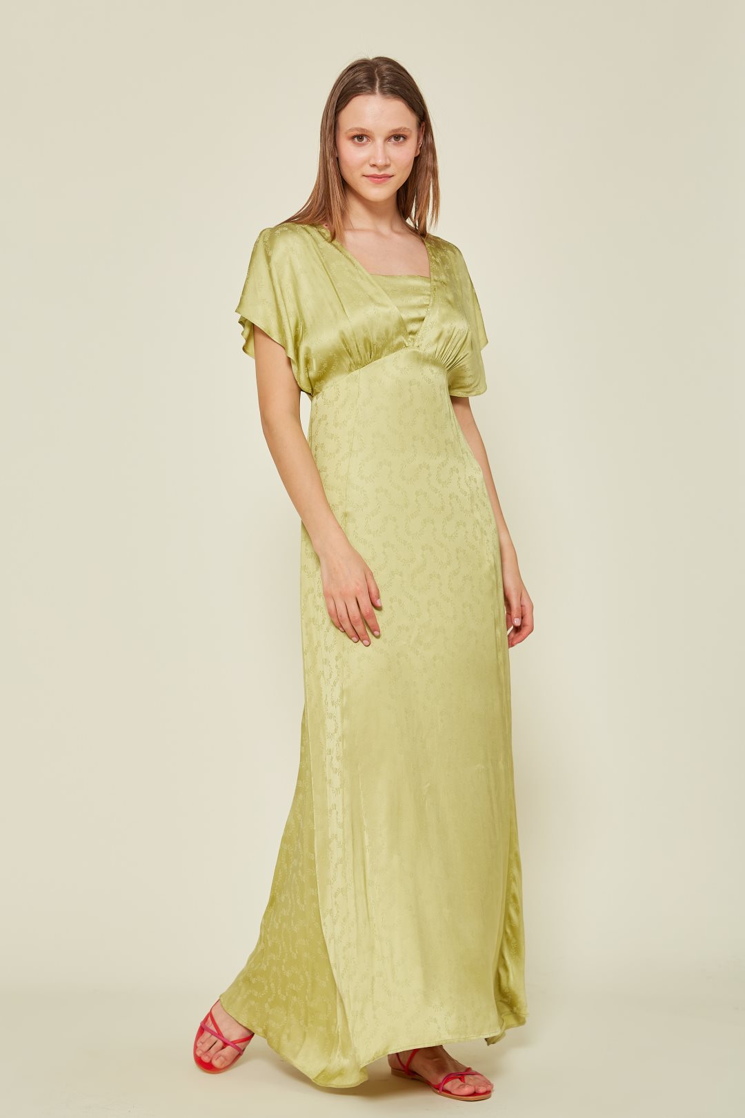 Long dress with interior top